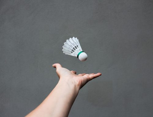 Badminton spielen